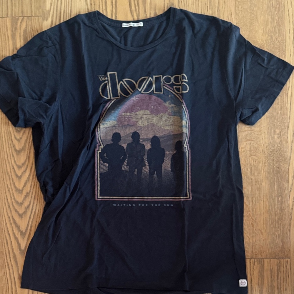 Marine Layer Navy The Doors Graphic Tee